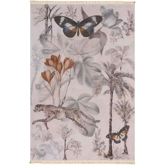 Matto Linento 151 100x200cm beige/harmaa