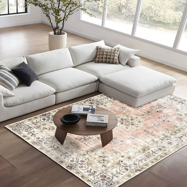 Käytävämatto Linento Kece-Fr78, 80x150cm, vaaleanpunainen