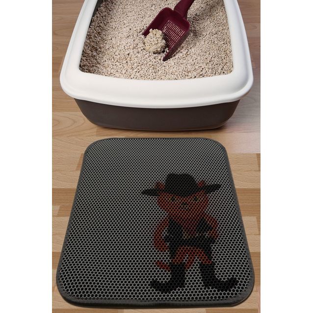 Kissanhiekkamatto Linento Cowboy Cat Mat, monivärinen