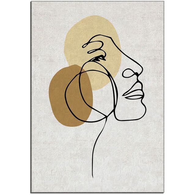 Matto Linento Alho Solo 120x180cm ruskea/beige