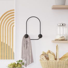 Seinänaulakko Linento Furniture Frog, musta