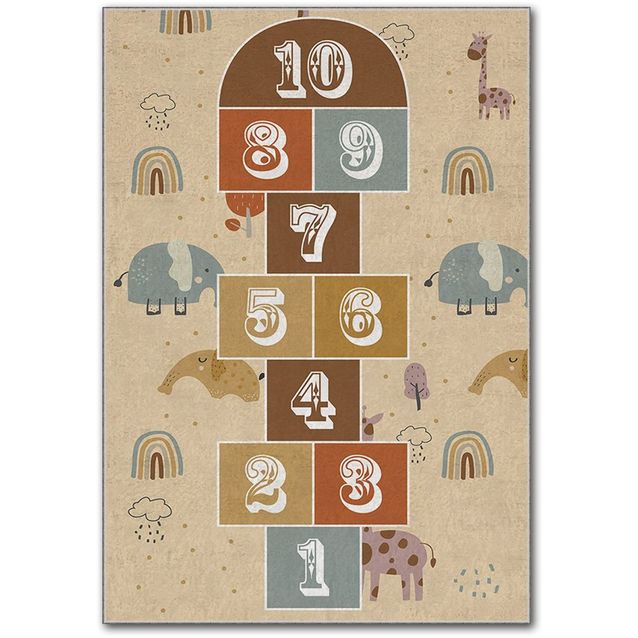 Lastenhuoneen matto Linento HMI KDC-117, 180x280cm, beige