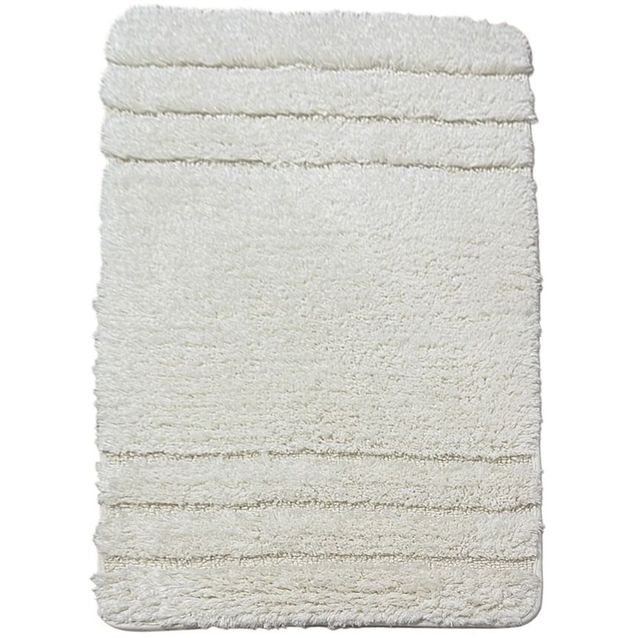 Kylpyhuonematto Linento Elena, 80x130cm, ecru