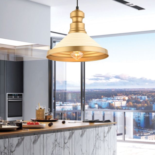 Riippuvalaisin Linento Lighting RT-16, Ø30cm, E27, max. 40W, IP20, valkoinen