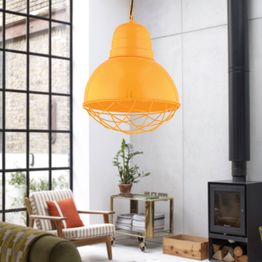 Riippuvalaisin Linento Lighting RT-24, Ø30cm, E27, max. 40W, IP20, keltainen