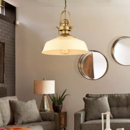 Riippuvalaisin Linento Lighting YM-10, Ø35cm, E27, max. 40W, IP20, valkoinen