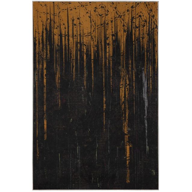 Matto Linento Brantley, 160x230cm, musta/ruskea