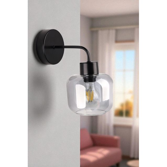 Seinävalaisin Linento Lighting Lume, ø15cm, E27, max. 40W