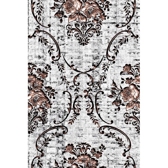 Käytävämatto Linento HMNT182, 80x120cm, ruskea