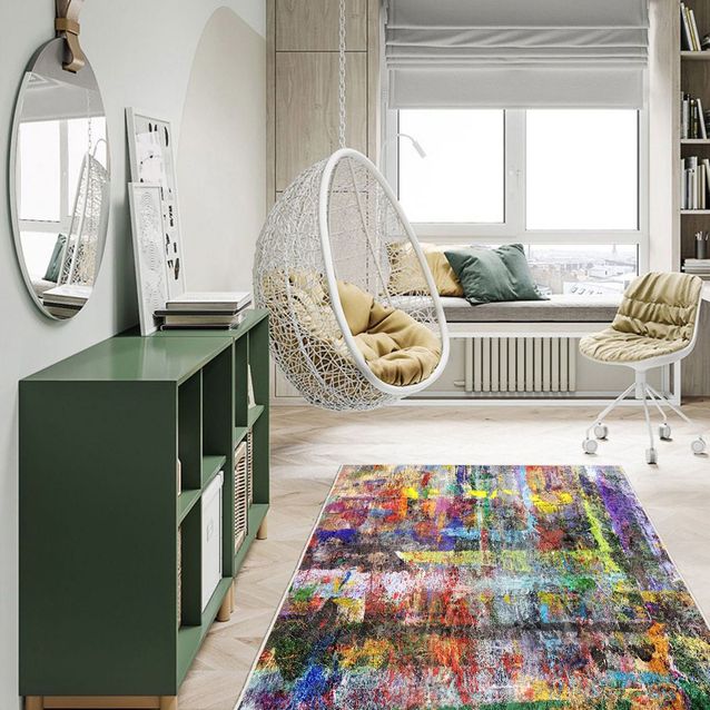 Matto Linento EXFAB287, monivärinen, eri kokoja