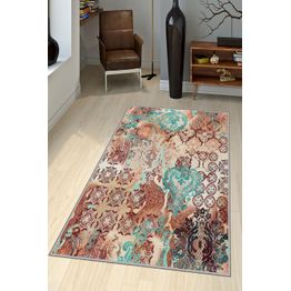 Käytävämatto Linento Exfab305, 80x200cm, beige/ruskea