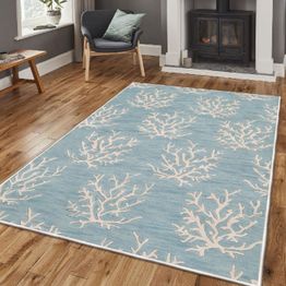 Matto Linento Els Calluna 140x220cm turkoosi