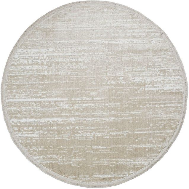 Pyöreä matto Linento Jasmine 1452 beige/valkoinen, eri kokoja