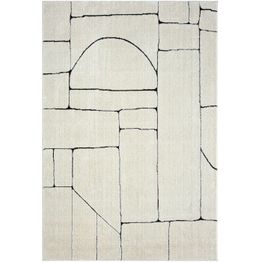 Matto Linento Jung 7183 120x180cm kermanvalkoinen