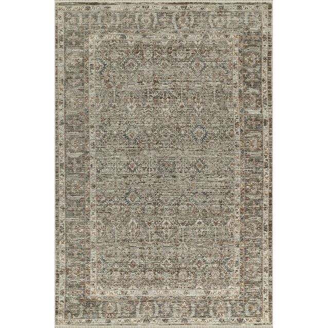 Matto Linento Flora Fl005 120x175cm harmaa/ruskea
