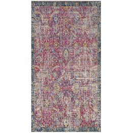 Käytävämatto Linento Woopamuk235, 80x200cm, violetti