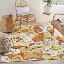 Käytävämatto Linento Woopamuk237, 80x150cm, monivärinen