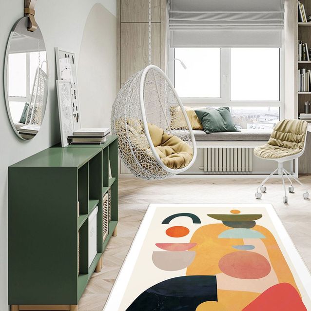 Matto Linento Woopamuk272, 100x200cm, monivärinen