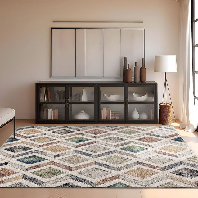 Käytävämatto Linento Woopamuk393, 80x120cm, monivärinen