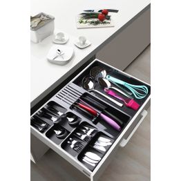 Aterinlaatikko Linento Bite, 50x40x6.5cm, harmaa