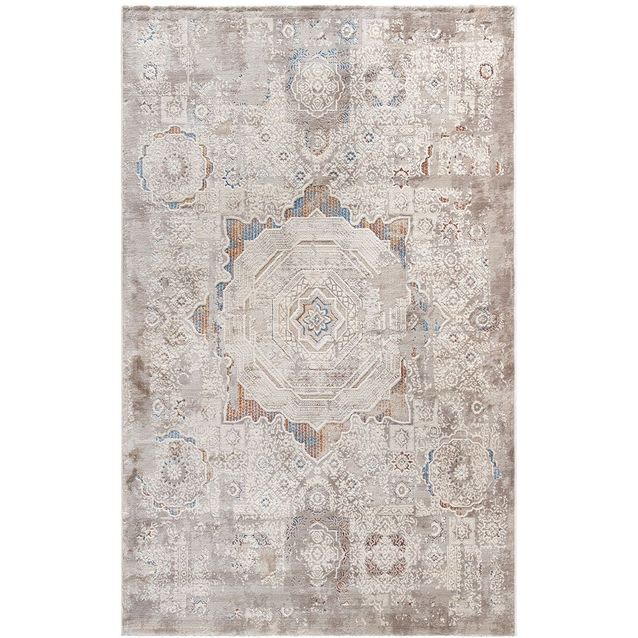 Käytävämatto Linento Paradise M0131 80x300cm beige/sininen
