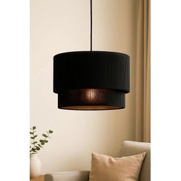 Riippuvalaisin Linento Lighting BK073, ø35cm, E27, max. 40W, IP20, musta