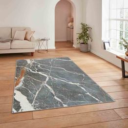 Käytävämatto Linento HM-CRP25-9, 80x140cm, harmaa