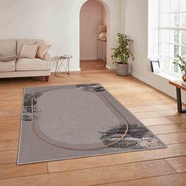 Käytävämatto Linento HM-CRP25-41, 80x140cm, harmaa