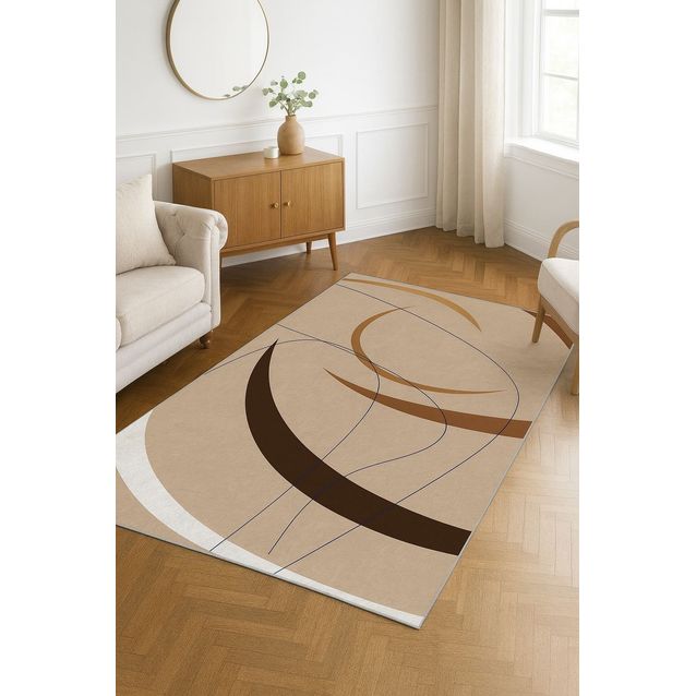 Matto Linento HM-CRP25-45, 100x140cm, ruskea