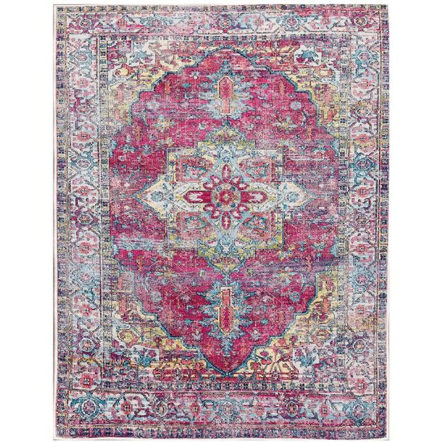 Käytävämatto Linento Woosonil114, 80x150cm, punainen