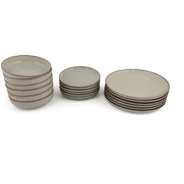 Lautassetti Linento Victoria, 18 osaa, vihreä, lisäkuva 8