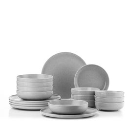 Lautassetti Linento Helena, 18 osaa, monivärinen