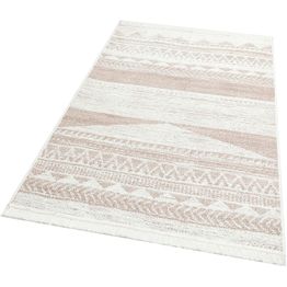 Käytävämatto Linento Arki roosa/valkoinen, eri kokoja