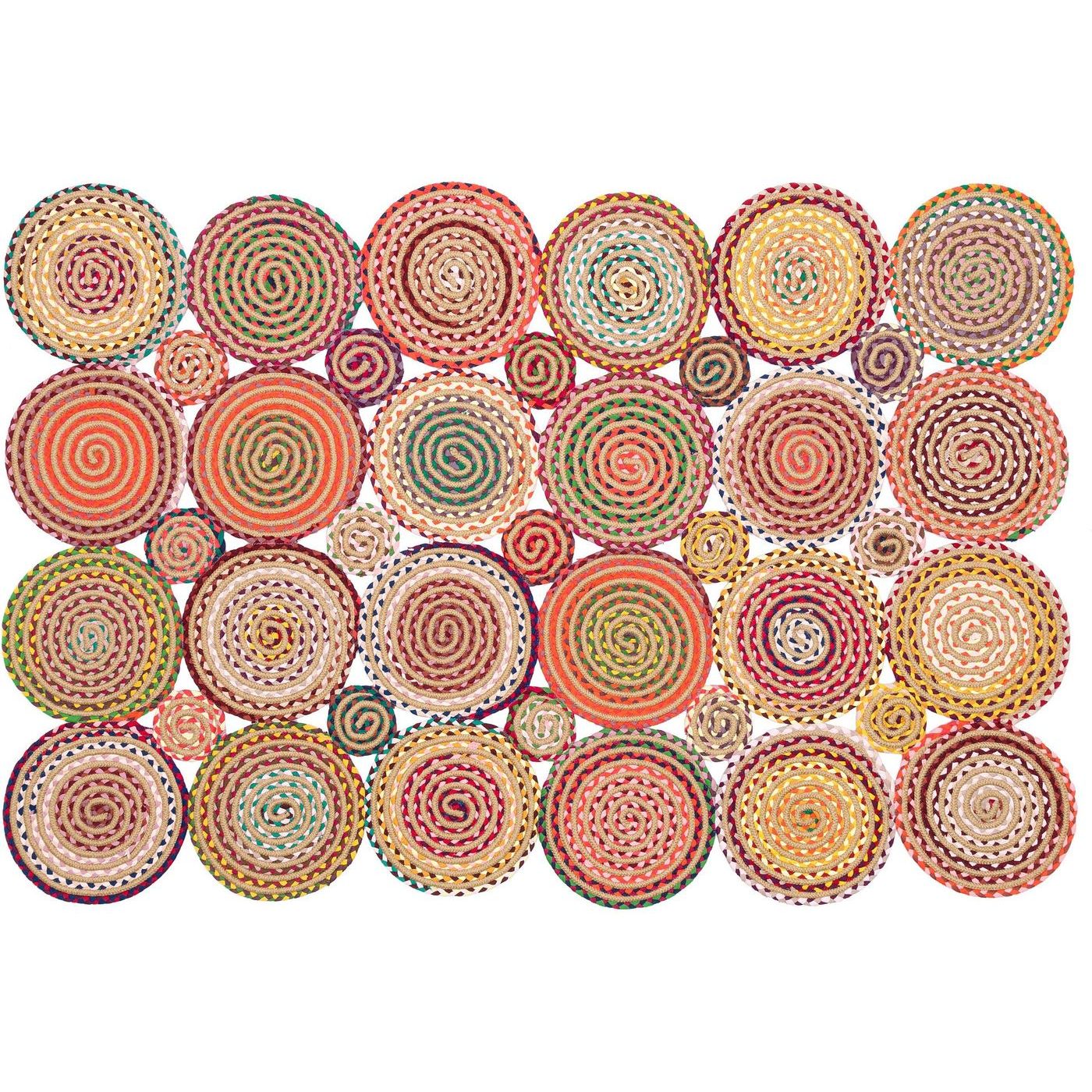 Matto Linento Björn 120x180cm punainen/oranssi/keltainen