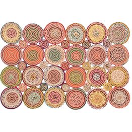 Matto Linento Björn punainen/oranssi/keltainen, eri kokoja