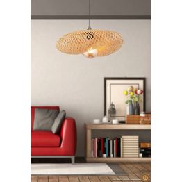 Riippuvalaisin Linento Lighting BRZ-340025, ø34cm, E27, max. 40W, IP20, bambu