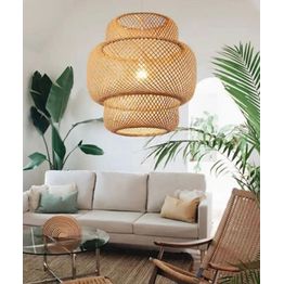 Riippuvalaisin Linento Lighting BRZ-340029, ø30cm, E27, max. 40W, IP20, bambu