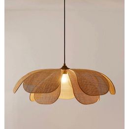 Riippuvalaisin Linento Lighting BRZ-343408, ø55cm, E27, max. 40W, IP20, bambu