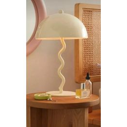 Pöytävalaisin Linento Lighting BRZ-340115, ø25cm, E27, max. 40W, IP20, kerma