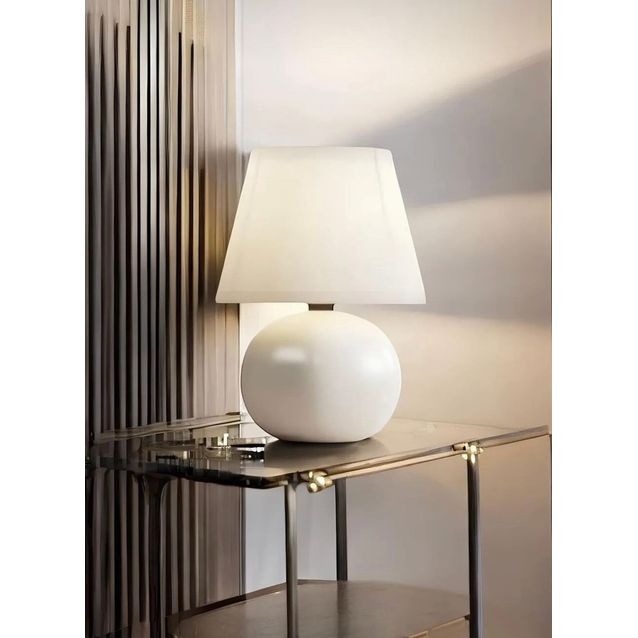 Pöytävalaisin Linento Lighting BRZ-340116, ø10-15cm, E27, max. 40W, IP20, kerma