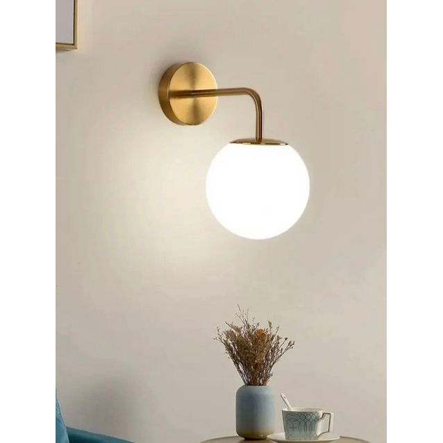 Seinävalaisin Linento Lighting Globe, ø15cm, E27, max. 40W, IP20