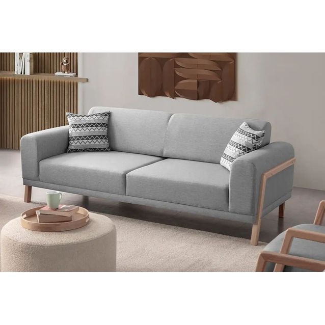 Sohva Linento Furniture Latte, 3-istuttava
