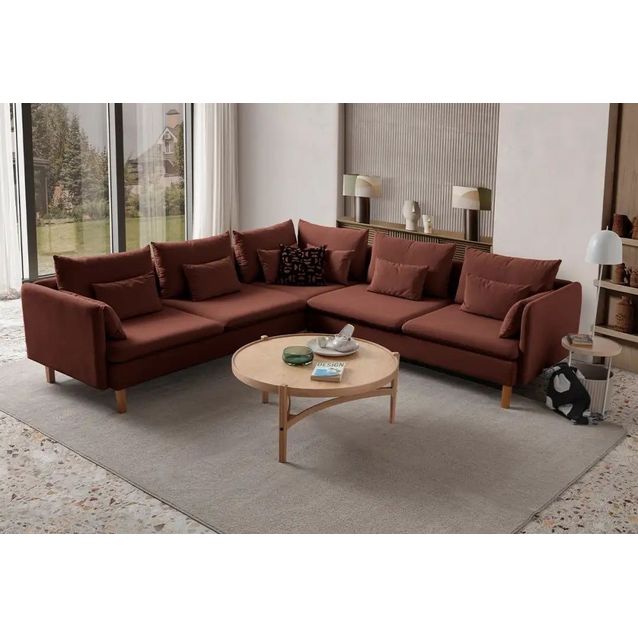 Kulmasohva Linento Furniture Flexy L, 5-istuttava