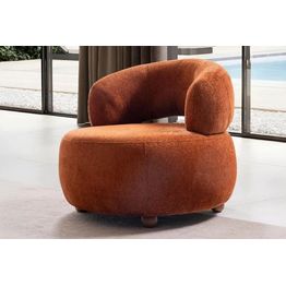 Lepotuoli Linento Furniture Rio, punertava oranssi