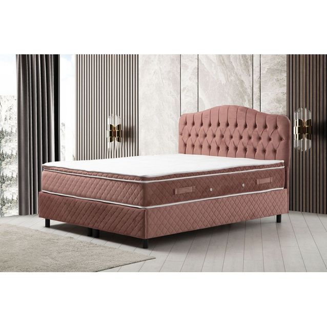 Sänkypaketti Linento Furniture Vassi 2, pussijousitus, kiinteä pehmustekerros, eri kokoja ja värejä