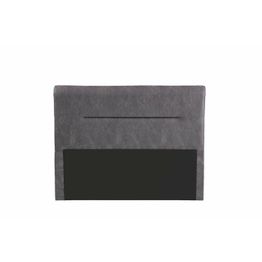 Sängynpääty Linento Furniture Visage, tummanharmaa, eri kokoja