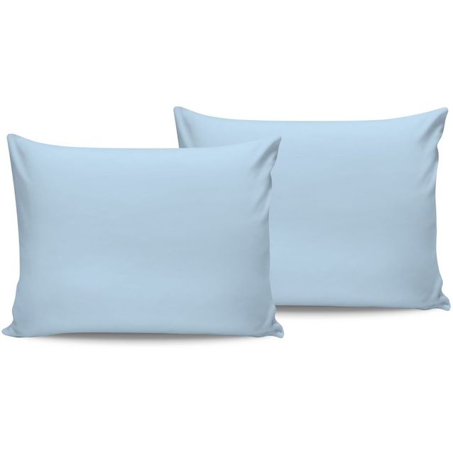 Tyynyliina Linento Light Blue, 50x80cm, 2kpl, vaaleansininen