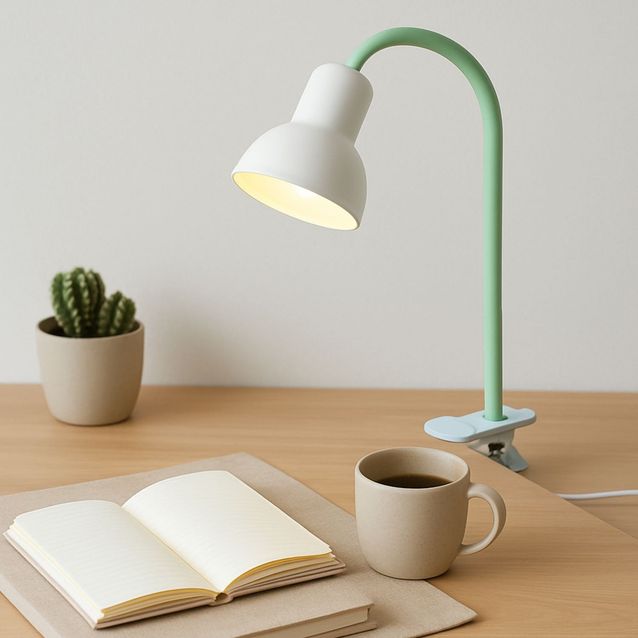 Pöytävalaisin Linento Lighting 241898, ø9cm, E27, max. 40W, IP20, minttu