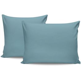 Tyynyliina Linento Tonne Mavie, 50x80cm, 2kpl, petroolinsininen