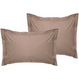 Oxford-tyynyliina Linento Tonne Brune, 50x80cm, 2kpl, eri värejä